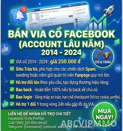 ✅VIA cổ 2014 - 2024
