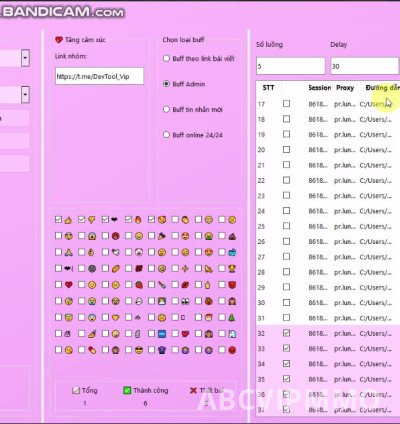 TOOL KÉO MEM  BUFF CẢM XÚC  SPAM TIN NHẮN  GIÁ 700K /1 THÁNG TELEGRAM