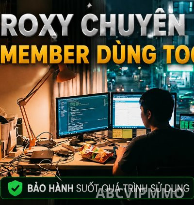PROXY SOCK5 CHUYÊN KÉO MEMBER