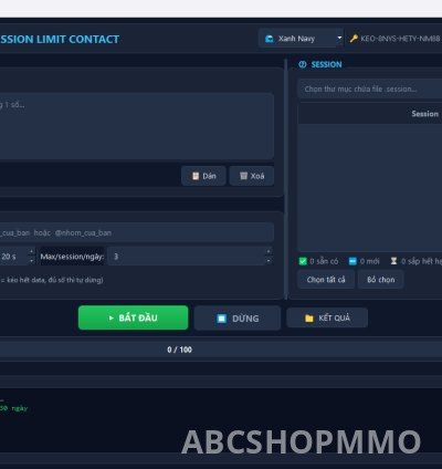 TOOL KÉO MEMBER TELEGRAM CHO SESSION BỊ LIMIT CONTACT - PHIÊN BẢN MỚI NHẤT - NGHĨA PLUS