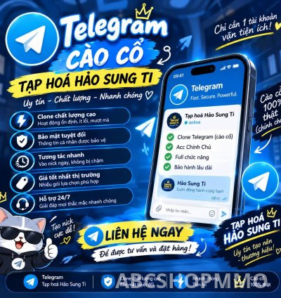 TELEGRAM CÀO 20 - 60 CONTACT | CÀO DATA TỐT | HÀNG XỊN | TELEGRAM CỔ